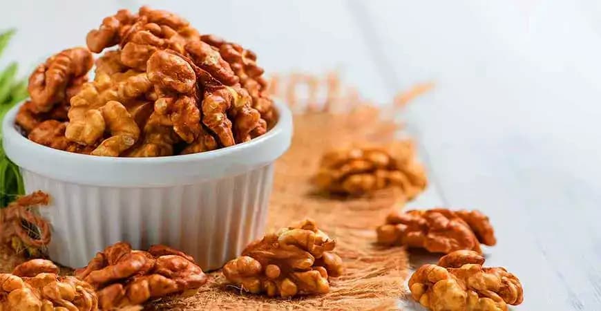 تصویر 2 از قیمت مغز گردو درجه دو با کیفیت ارزان + خرید عمده